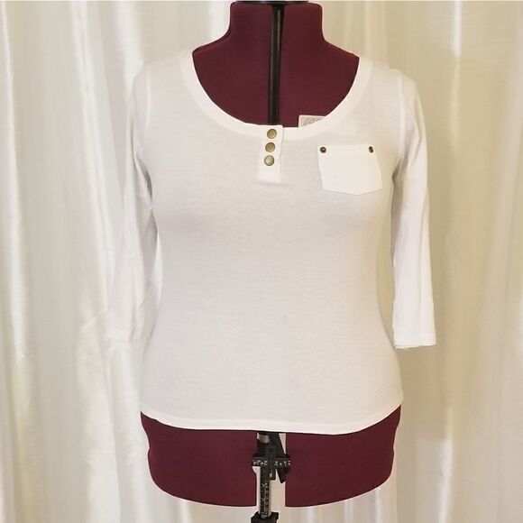 🍂 Splash white shirt  - Picture 1 of 5